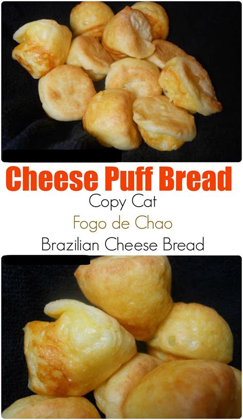 Cheese Puff Bread Fogo De Chao Bread Diy Easy Recipes Recipes Diy Food Recipes