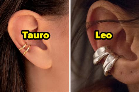 Puedo Adivinar Cu L Es Tu Signo Zodiacal Por Tu Selecci N De Ear Cuffs