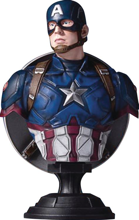 Mar172951 Marvel Captain America Civil War Classic Bust Previews World