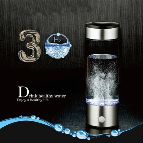 380ml Usb Hydrogen Water Generator Rechargeable Portable Water Ionizer