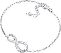 Elli Armband Infinity Symbol Zirkonia Kristall 925 Silber In Silber