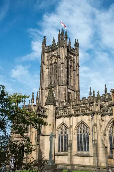 manchester cathedral  stock  images  pictures