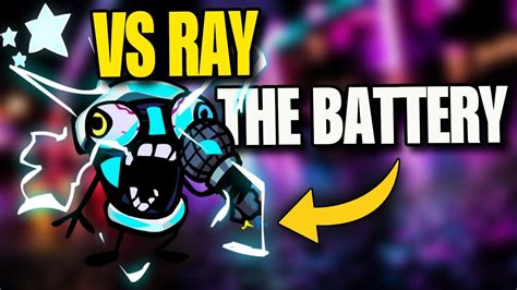 Fnf Vs Ray The Battery One Shot Mod Youtube