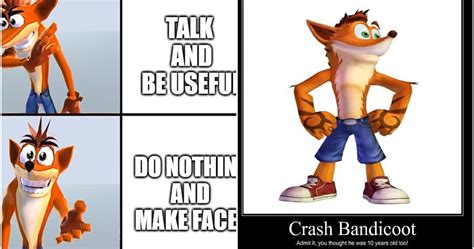 Absolutely Hilarious Crash Bandicoot Logic Memes