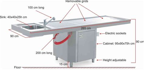 Kenyon Budget Autopsy Table | Mortuary Equipment