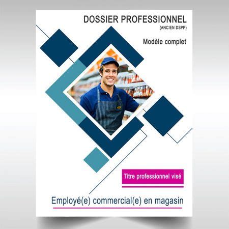 Exemple de dossier professionnel Employé commercial en magasin