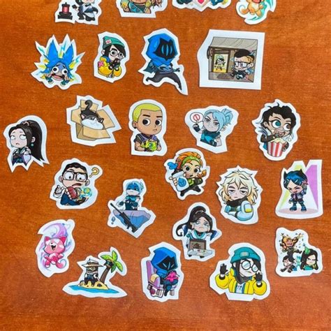 Valorant Stickers - Etsy