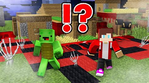 Minecraft But Everything Is Poisoned Scary Exe Jj And Mikey Minecraft