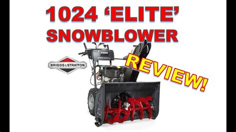 Briggs And Stratton 1024 Snowblower Manual