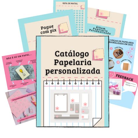 Catálogo Papelaria Personalizada Digital N