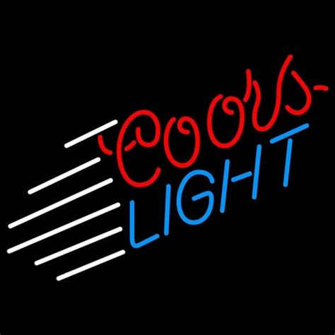 Coors Light Lines Beer Sign Neon Sign Custom Neon Sign USA Online