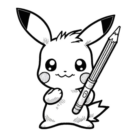 Pikachu Kolorowanki Do Druku