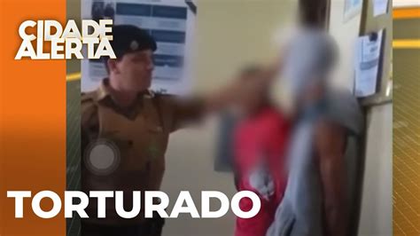 Policiais são flagrados em vídeo agredindo suspeito YouTube