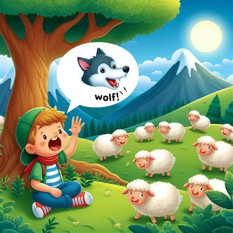 The Boy Who Cried Wolf | Kids Bedtime Story