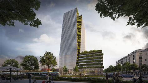 UNstudio Designs One Of Germany S Most Sustainable Office Towers Base