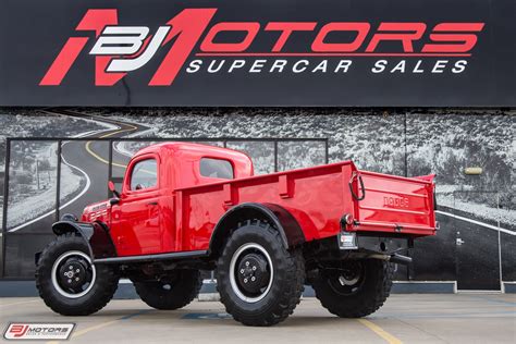 Used 1950 Dodge Power Wagon Restored For Sale ($119,995) | BJ Motors Stock #83918817