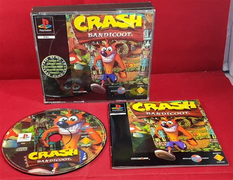 Crash Bandicoot Sony Playstation 1 Ps1 Big Box Game Retro Gamer Heaven