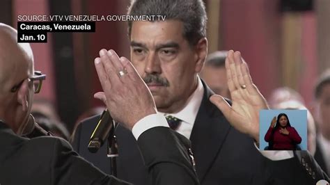 Nicol S Maduro Jura Como Presidente De Venezuela Por Tercer Periodo