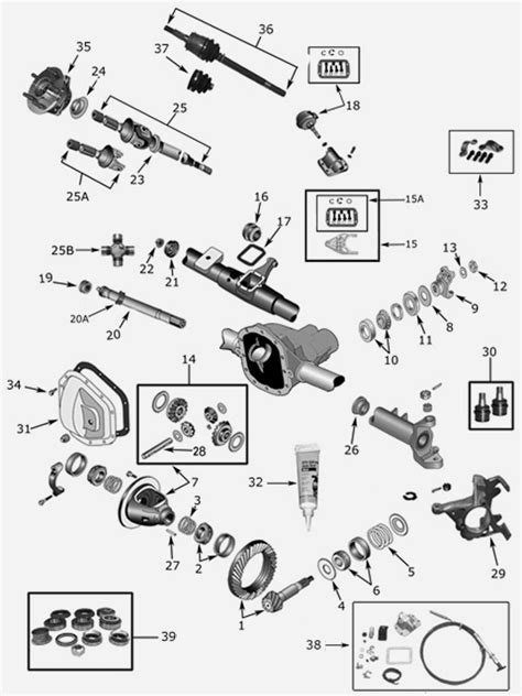 Dana Axle Identification Jeep