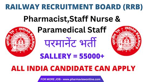 Rrb Paramedical Recruitment Apply Online