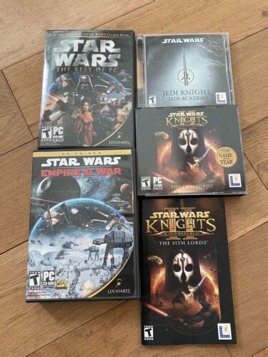 4 Star Wars Pc Games Knights Empire At War Ebay