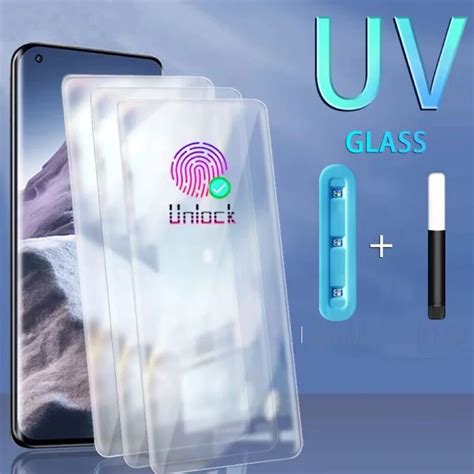 3d Curved Full Glue Uv Tempered Glass For Oppo Reno 3 4 5 6 Pro 5g