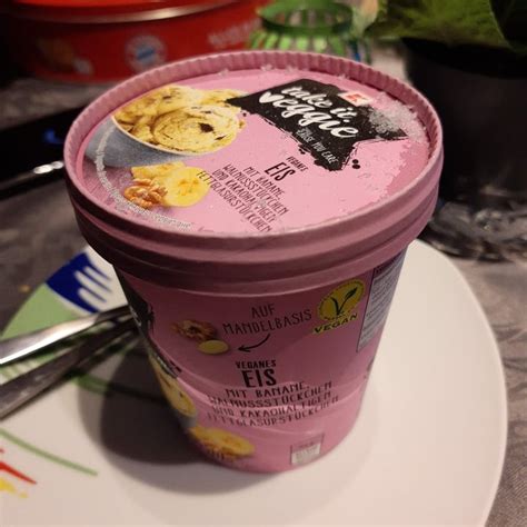 Kaufland Take It Veggie Banana Nuts Ice Cream Review Abillion