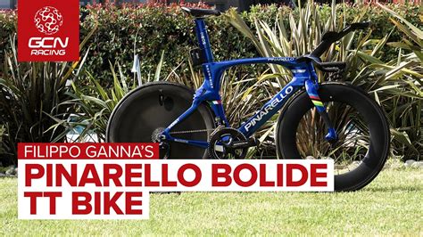 The Fastest Bike In The World Filippo Ganna S Pinarello Bolide Time