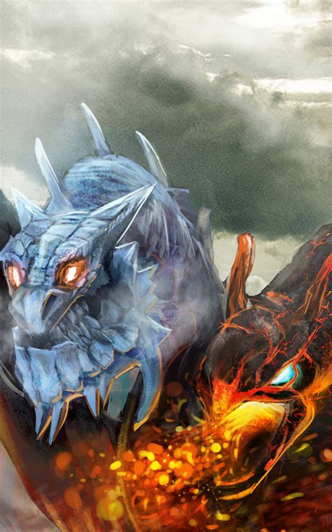 1200x1920 Resolution Jakiro Twin Headed Dragon Dota 2 1200x1920