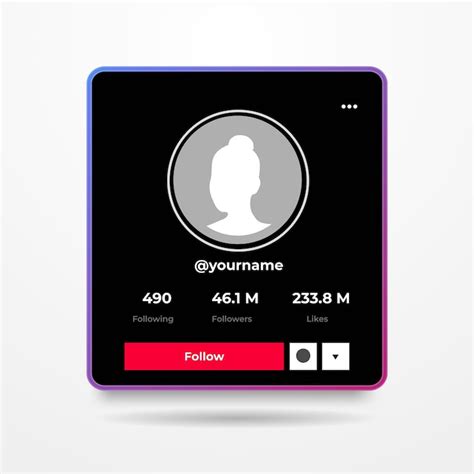 premium vector vector tiktok app template social media templates