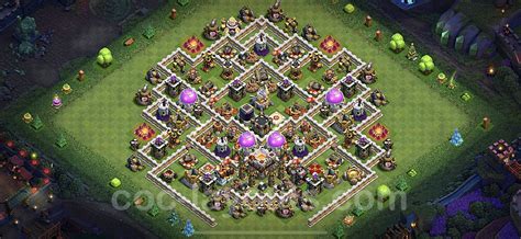 Melhor Layout De Farm Cv Link Anti Tudo H Brido Coc Clash Of