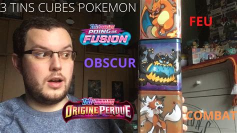 Pleins De Pokemon Sont Au Rendez Vous Ouverture De Tin Cubes