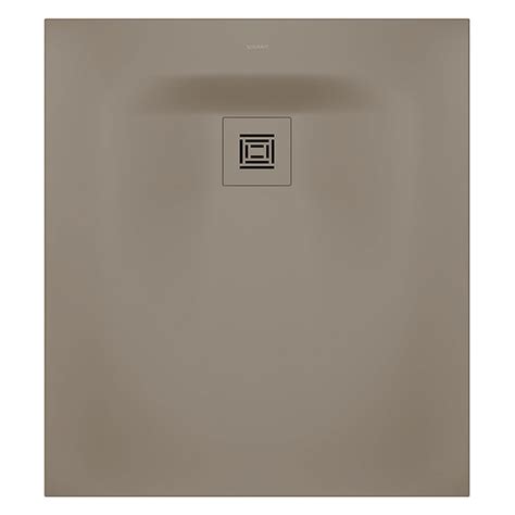 Duravit Sustano 900 X 800mm Rectangular Shower Tray Matt Greige