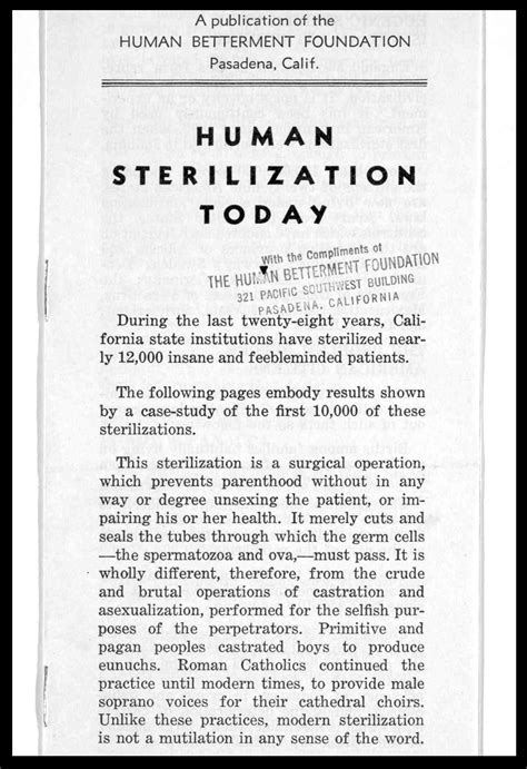 dark history  eugenics  chilling implications  today
