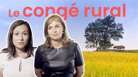 Le Cong Rural Avec Me Marie Mandeville Me Marie Soyer Drouot Avocats