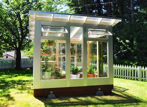 Studio Sprout's backyard greenhouse combines beautiful form with fabulous function