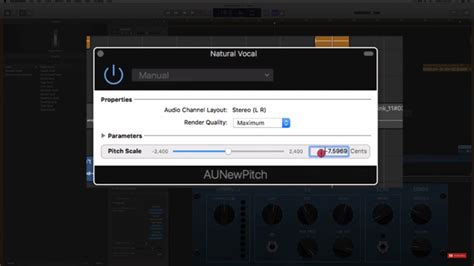 How To Change Pitch In GarageBand On IPad IPhone Mac