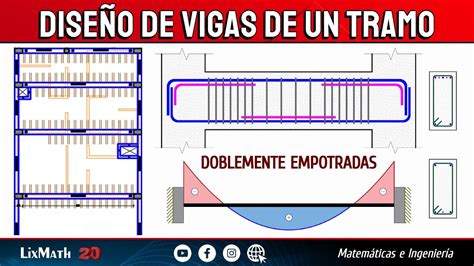 Diseño por Flexión de Vigas Empotradas de Un Tramo Cálculo de Acero