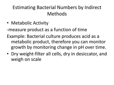 Measuring Microbial Growthppt