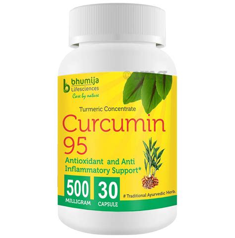 Bhumija Lifesciences Curcumin With Piper Nigram Curcuma Longa Capsule