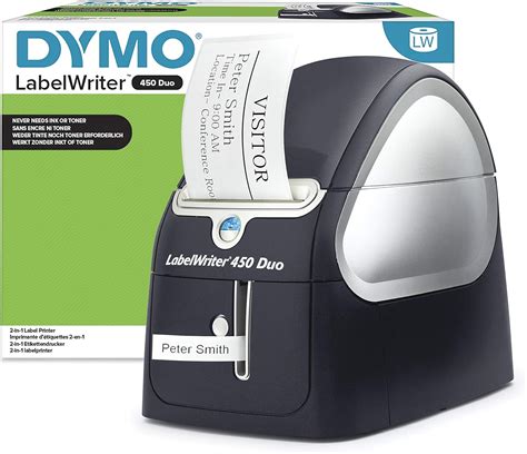 DYMO LabelWriter 450 Duo Label Maker Direct Thermal Label Printer