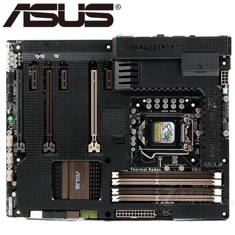 Asus SABERTOOTH Z77 Desktop Motherboard Z77 Socket LGA 1155 i3 i5 i7 ...