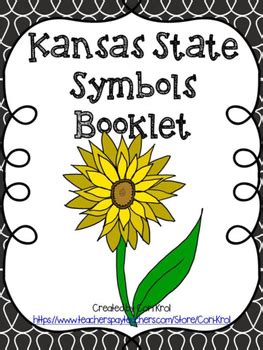 Kansas State Symbols Book by Cori Krol | Teachers Pay Teachers