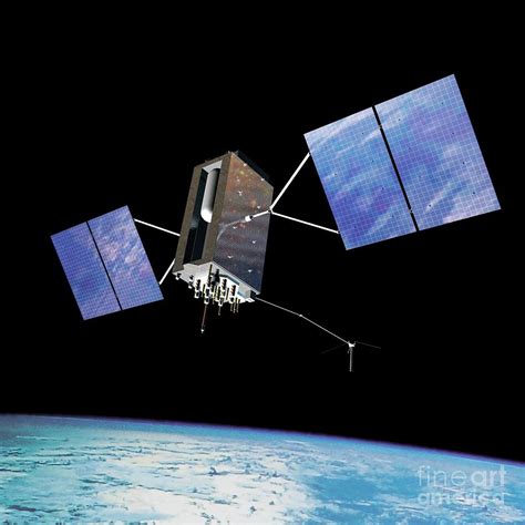 Gps Iii Global Positioning Satellite In Orbit Photograph By United