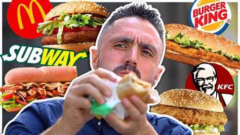 Mcdonalds Burger King Subway Kfc