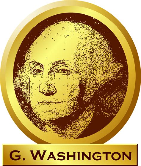 George washington,president,usa,america,gold - free image from needpix.com