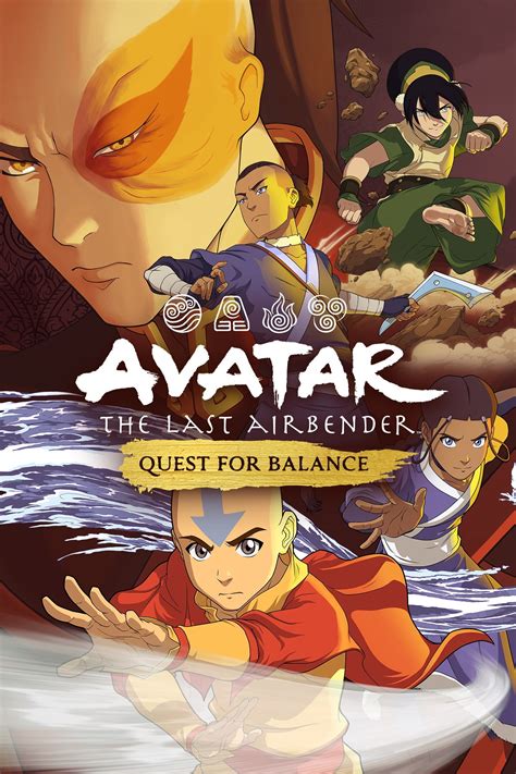 Avatar The Last Airbender Quest For Balance Box Shot For PlayStation