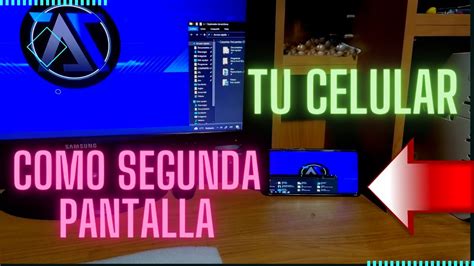 Usa Tu Celular Como Segundo Monitor En Pc Youtube