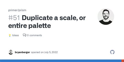 Duplicate A Scale Or Entire Palette · Primer Prism · Discussion 51