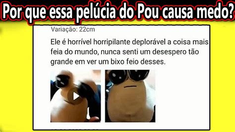 Por que essa pelúcia do Pou causa medo na internet YouTube